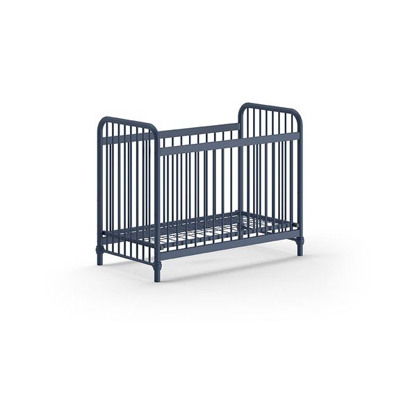 Lettino in metallo blu 60x120 cm BRONXX - Vipack