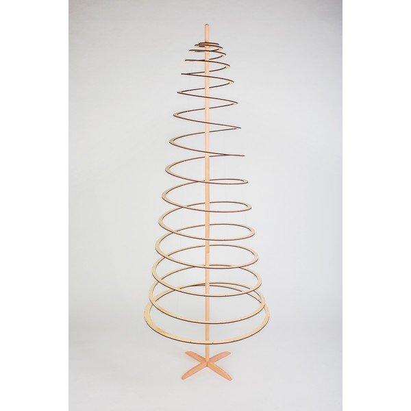 Albero di Natale decorativo in legno Slim, altezza 72 cm - Spira