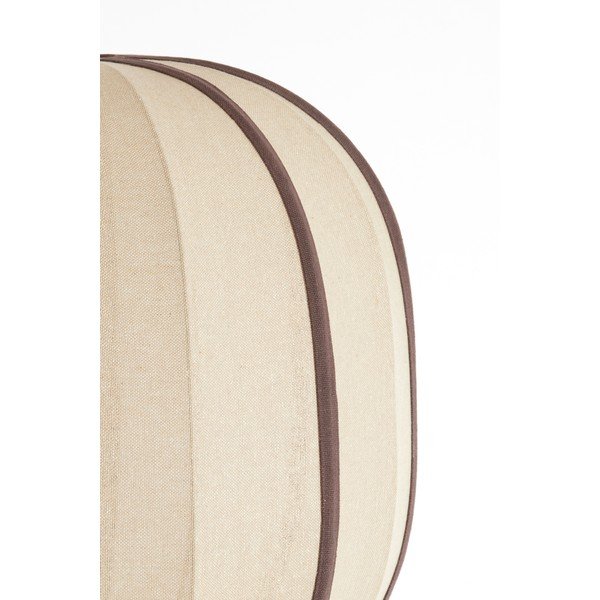 Lampadario color crema con paralume in tessuto Esmiria – Light & Living-image-4