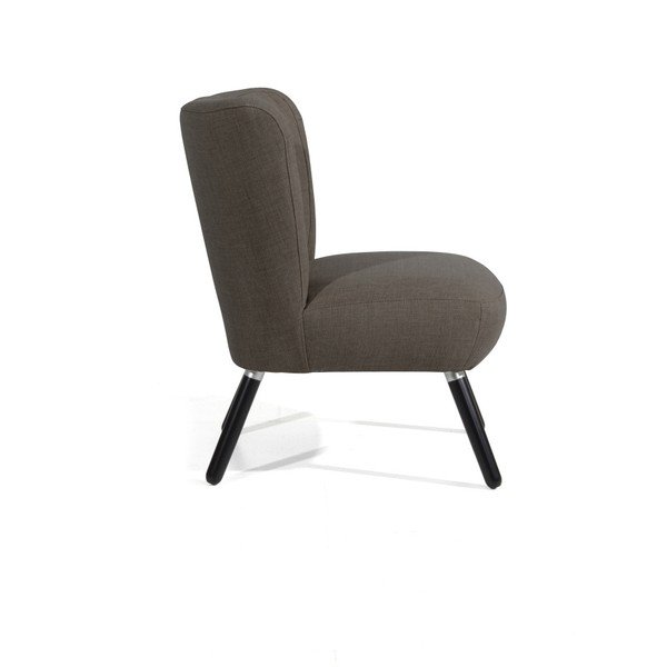 Poltrona marrone scuro Neele Muro Chocolate - Max Winzer-image-3