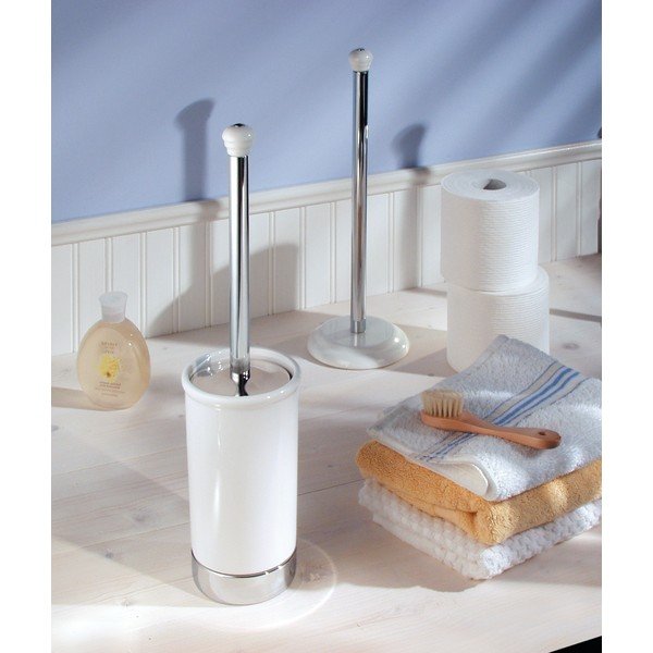 Spazzola per WC bianca York - iDesign-image-1