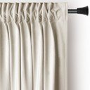 Tenda parzialmente oscurante beige in velluto 140x245 cm Pleat – Restilo