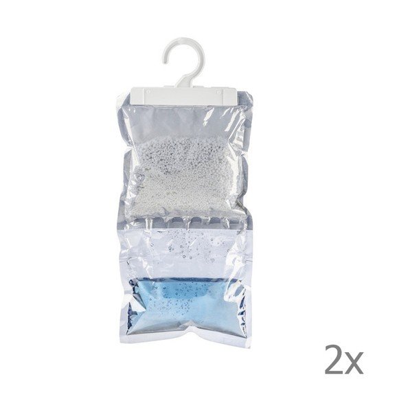 Sada 2 závěsných pohlcovačů vlhkosti Wenko Damp, 250 g