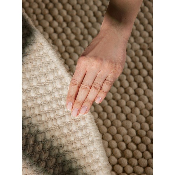 Tappeto rotondo di colore naturale in lana tessuto a mano ø 200 cm Richmond Diana – Ted Baker-image-4