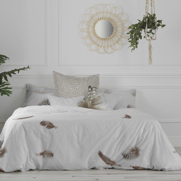 Bavlněný povlak na peřinu Happy Friday Light, 140 x 200 cm