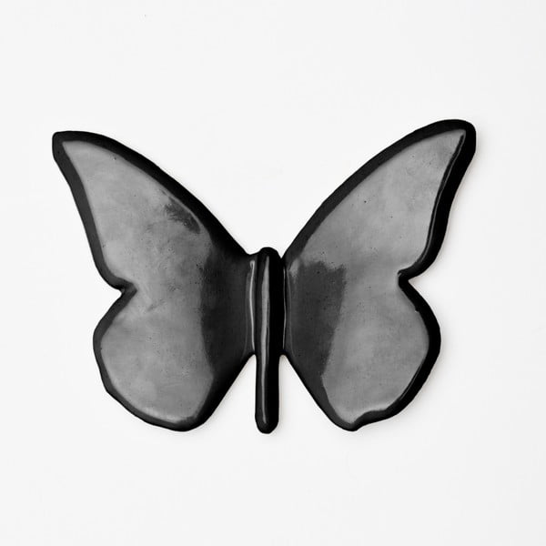 Decorazione da parete nera fatta a mano Mariposa - Velvet Atelier