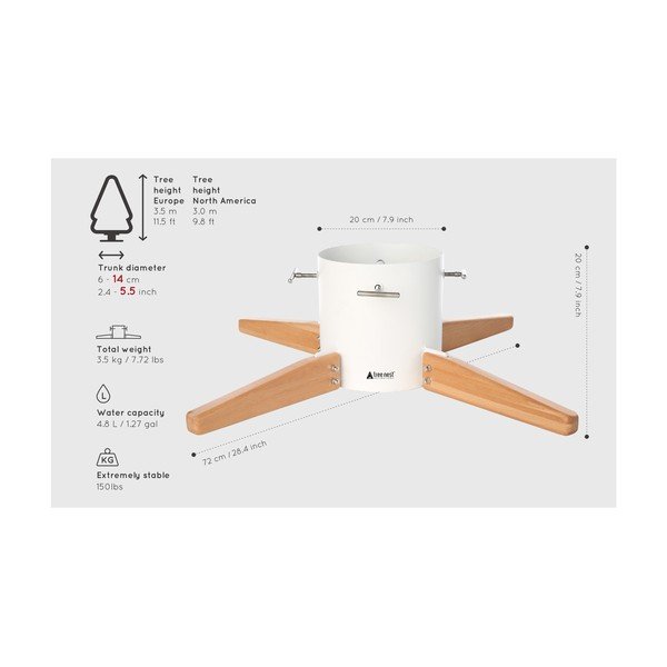 Supporto per albero di Natale Timber - Tree Nest-image-3