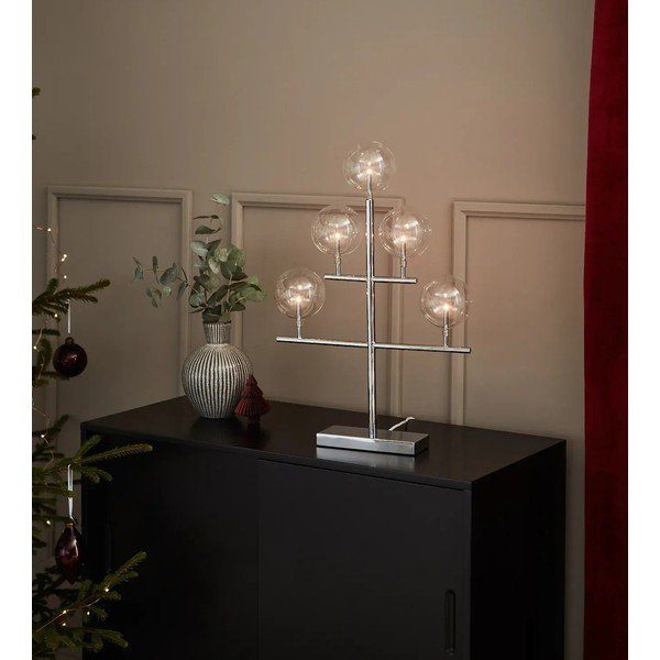 Candeliere di colore argento, altezza 59 cm Maestro - Markslöjd-image-1