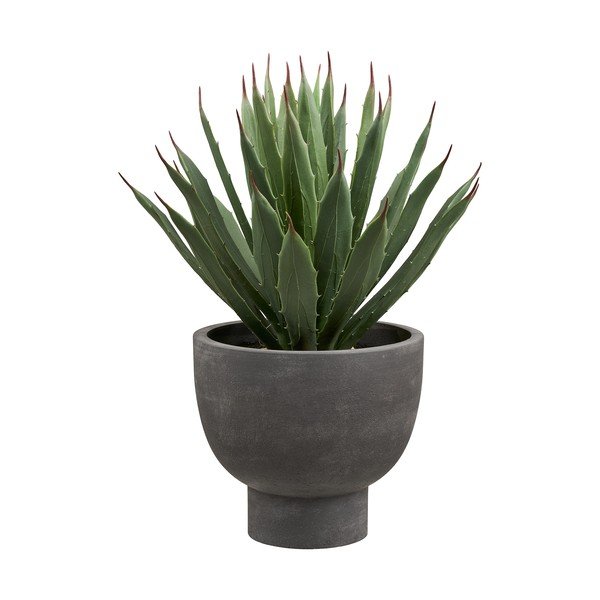 Fiore artificiale (altezza totale 41 cm) Agave – House Nordic