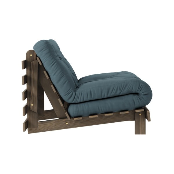 Poltrona in colore petrolio Roots - Karup Design-image-3