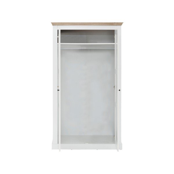 Armadio bianco 100x180 cm Binza - Støraa-image-2