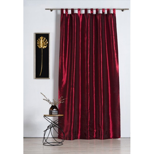 Tenda bordeaux 140x245 cm Royal Taffeta - Mendola Fabrics