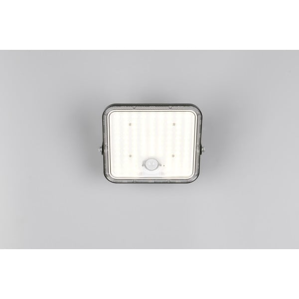 Illuminazione esterna LED con alimentazione a pannelli solari con timer/con sensore di movimento da parete (altezza totale 19 cm) Acora – Trio-image-4