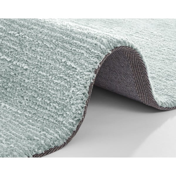 Runner azzurro, 80 x 250 cm Supersoft - Mint Rugs-image-1