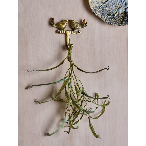 Gancio in metallo dorato Fredo - Bloomingville-image-1