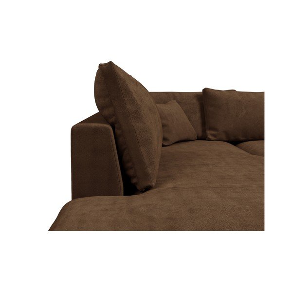 Divano angolare marrone (angolo sinistro) Comfy - Scandic-image-1