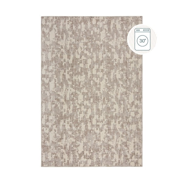 Tappeto greige lavabile 78x150 cm Connely – Flair Rugs