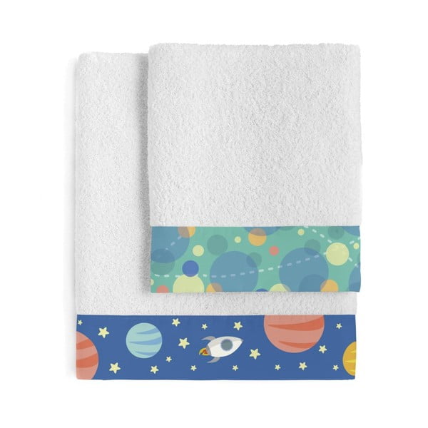 Set di asciugamani e teli da bagno Astronaut - Happynois