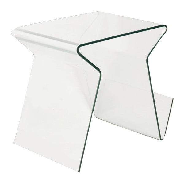 Tavolino in vetro/portariviste Ra - Evergreen House-image-1