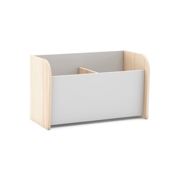 Libreria per bambini bianca 70x42 cm Esteban - Marckeric-image-3