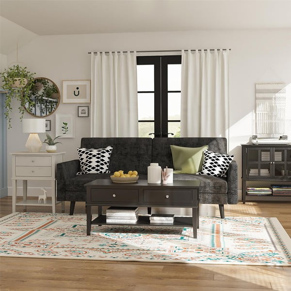 Comodino grigio chiaro Franklin - Støraa-image-3