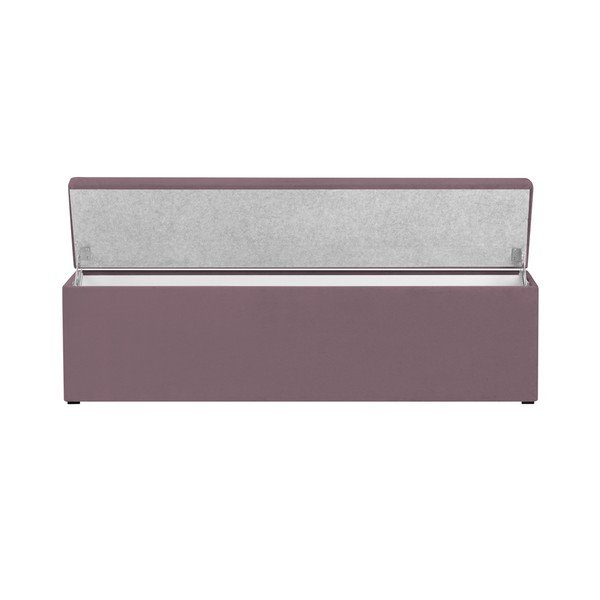 Pouf viola lavanda , 200 x 46 cm Ancona - Mazzini Sofas-image-2