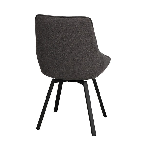 Sedia girevole grigia Alison - Rowico-image-4