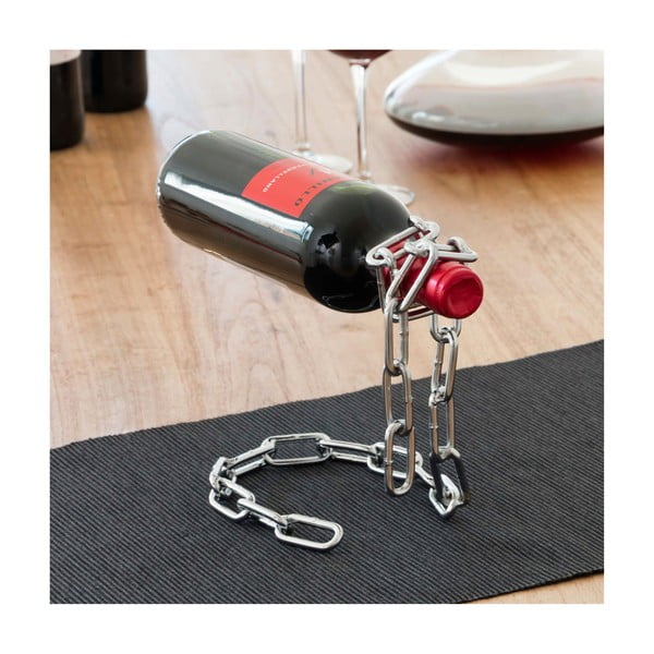 Supporto per bottiglie di vino a forma di catena - InnovaGoods