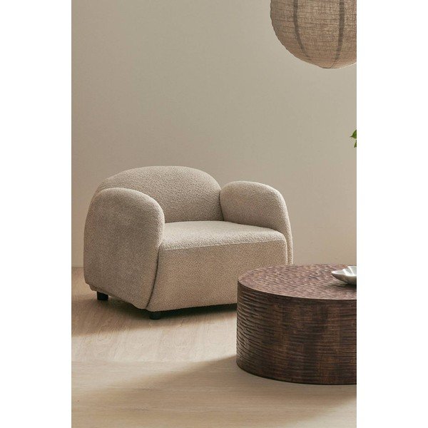 Poltrona beige Bevi – Ellos Home-image-1