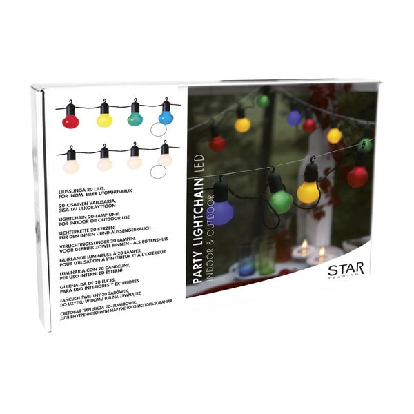 Luce LED colorata per esterni, lunghezza 5,7 m Hooky - Star Trading-image-2