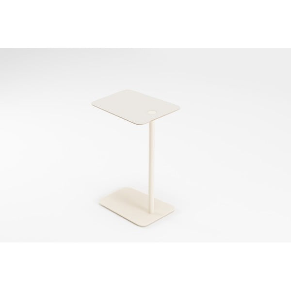 Tavolo portaoggetti in metallo 42x34,6 cm Loop - Gazzda-image-4