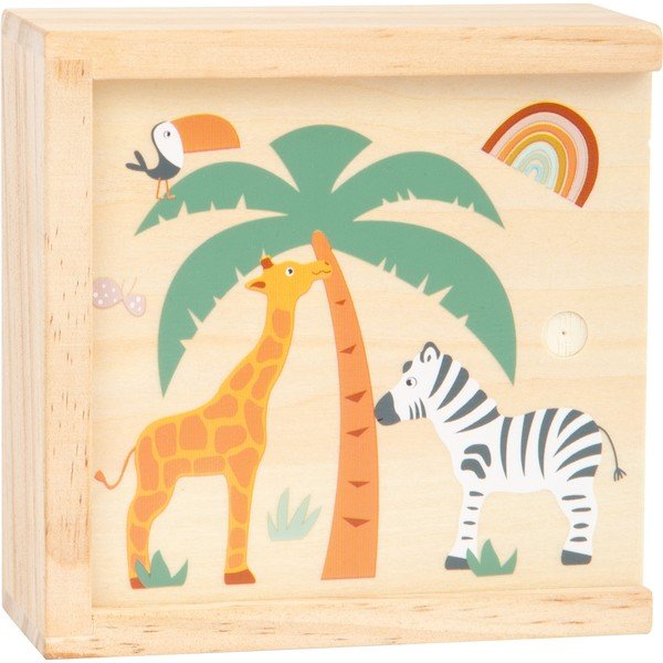 Gioco di memoria in legno Safari - Legler-image-1