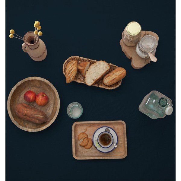 Tovaglia Blu profondo, 140 x 140 cm - Really Nice Things-image-2