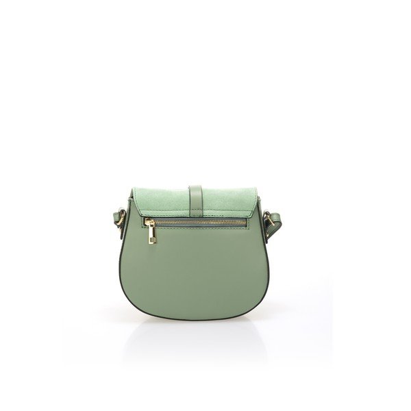 Borsa in pelle verde Lucia - Anne & Elle-image-1