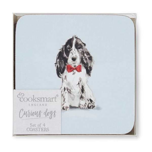 Set di 4 sottobicchieri Curious Dogs - Cooksmart ®-image-2