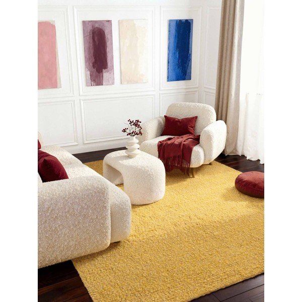 Tappeto giallo tessuto a mano 120x170 cm Notting Hill Portobello – Ted Baker-image-1