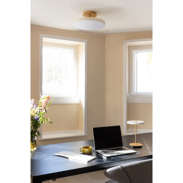 Plafoniera LED bianca con paralume in metallo ø 43 cm Asteria Up - UMAGE-image-1