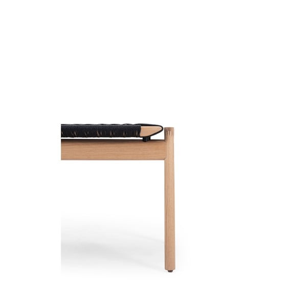 Panchina nera/di colore naturale Klupa – Gazzda-image-3