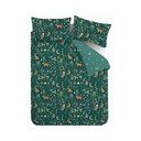 Biancheria da letto singola verde scuro 135x200 cm Enchanted Twilight - Catherine Lansfield