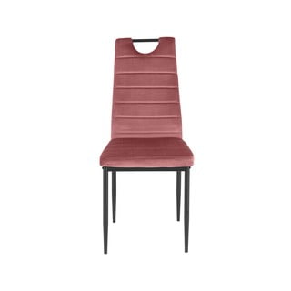 Sedie da pranzo rosa scuro in velluto set di 2 pz Mandy - Støraa