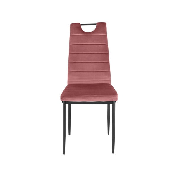 Sedie da pranzo rosa scuro in velluto set di 2 pz Mandy - Støraa-image-1