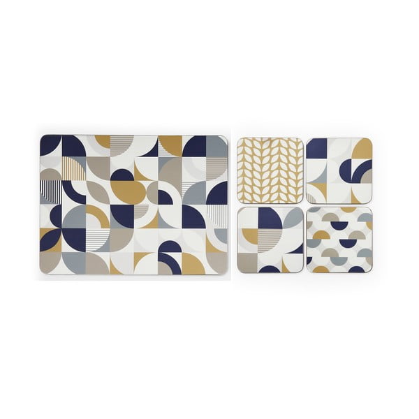 Set di tovagliette e sottobicchieri Bauhaus - Cooksmart ®-image-2