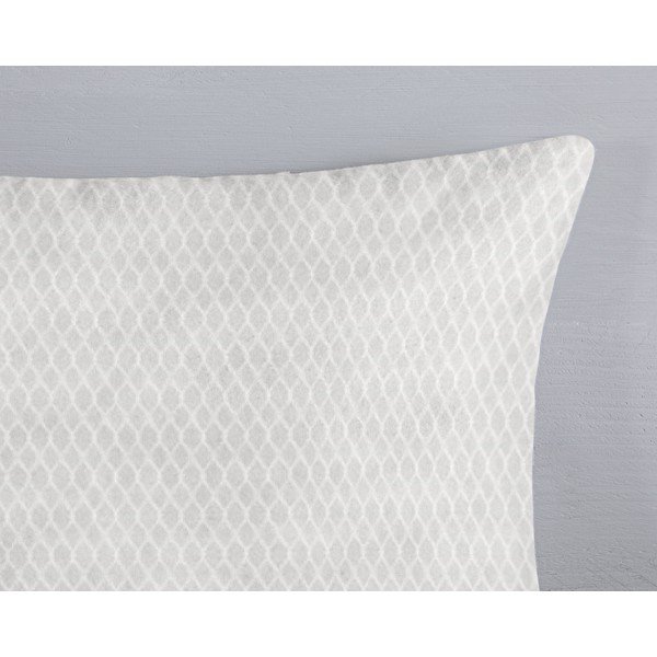 Biancheria da letto singola in flanella grigio chiaro 140x200 cm - HIP-image-3