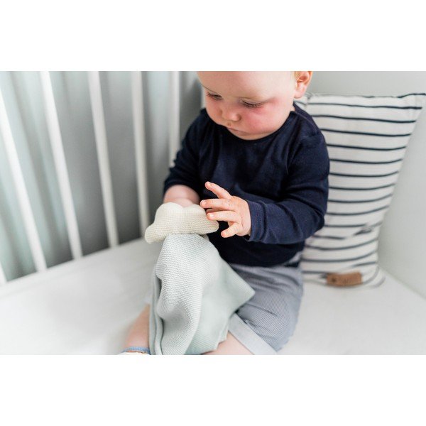 Cuscino per dormire in cotone biologico Cloud - Kindsgut-image-1