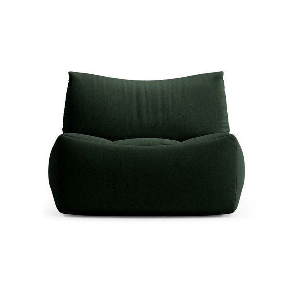 Cuscino da seduta verde scuro con rivestimento in velluto Tove – Micadoni -image-2