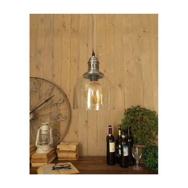 Závěsný lustr Orchidea Milano Industrial, ⌀ 18 cm