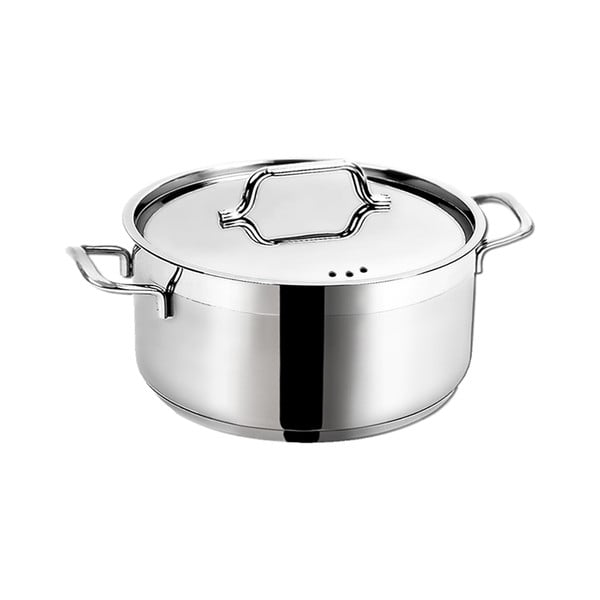 Casseruola in acciaio inox con coperchio Anett, 2,3 l - Orion