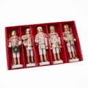 Decorazioni per albero di natale in set in legno 4 pz 12,5 cm – Dakls