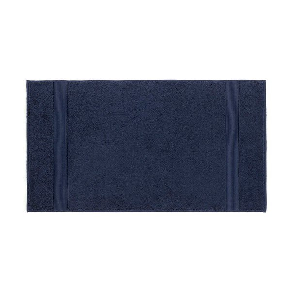 Asciugamano in cotone blu scuro 90x50 cm Chicago - Foutastic