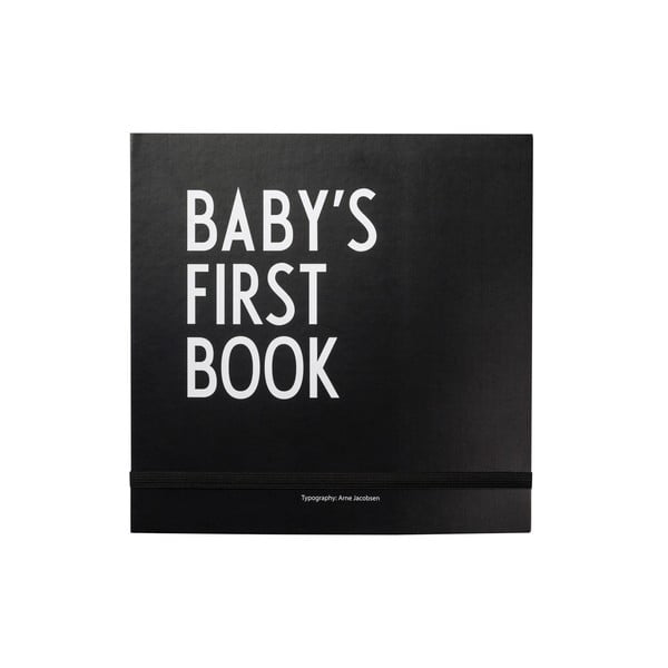 Libro di memorie per bambini neri Baby's First Book - Design Letters